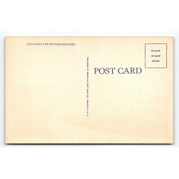 Vintage Linen Postcard Currahee Mountain Near Toccoa GA 1940s - Picture 2 of 2